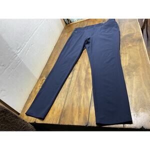 Mizzen Main Pants Men 35x32 Helmsman Chino Performance Wicking Lightweight Slim